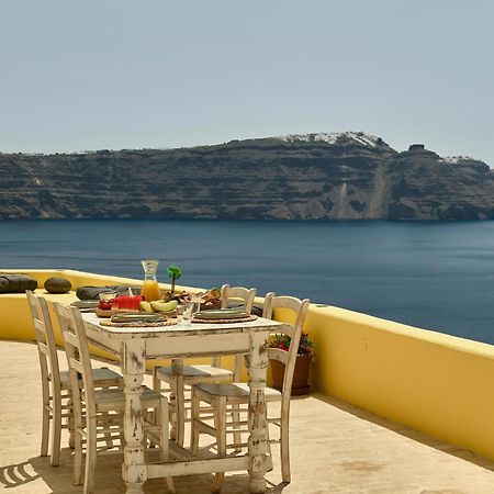 Ilivatos - Elegant Villa On The Caldera'S Edge Oía Eksteriør billede