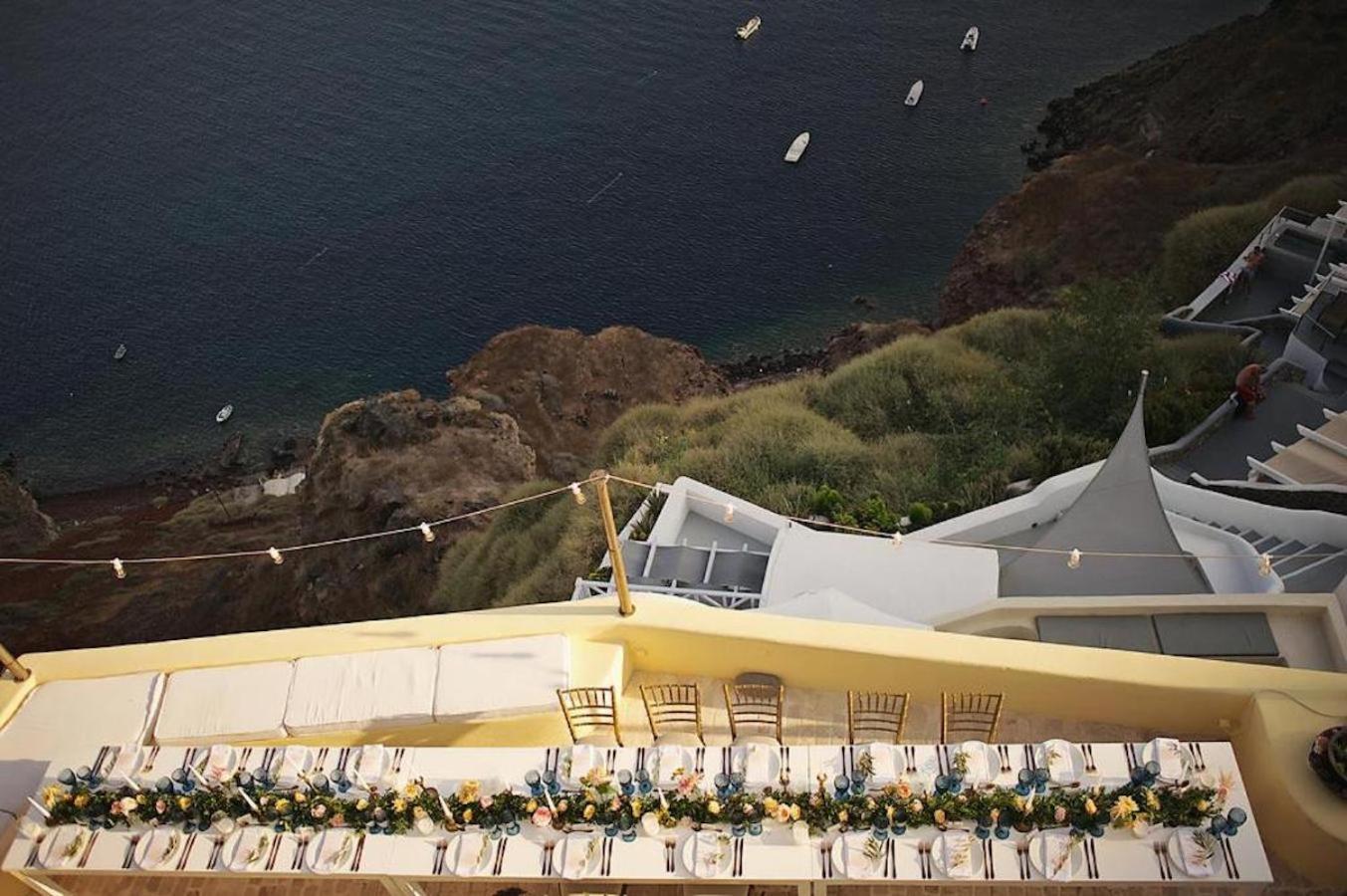 Ilivatos - Elegant Villa On The Caldera'S Edge Oía Eksteriør billede