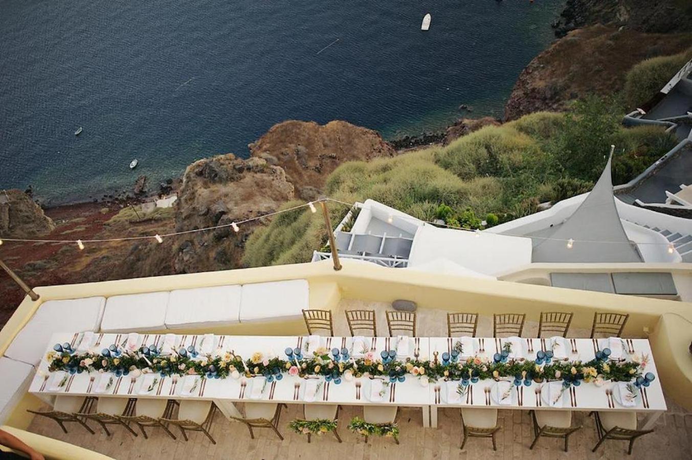 Ilivatos - Elegant Villa On The Caldera'S Edge Oía Eksteriør billede